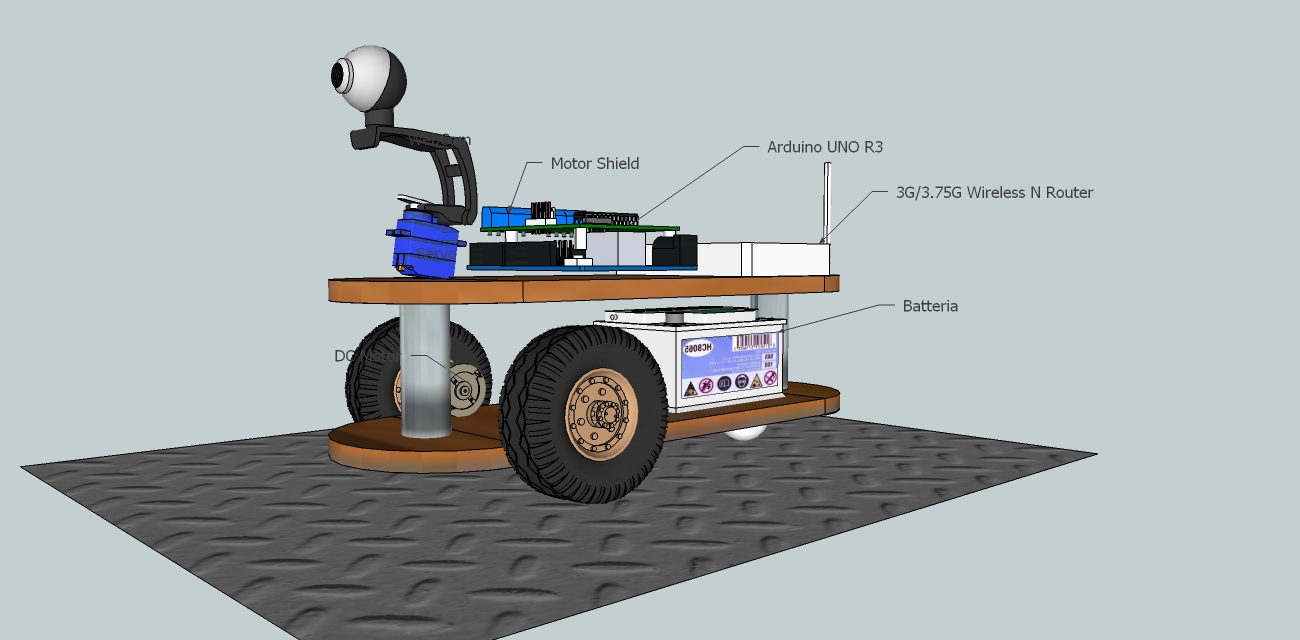 ARTURO arduino rover